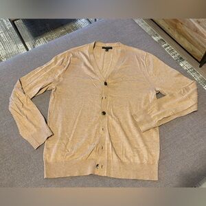Banana Republic Men's Light Brown Cardigan